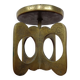 Brutalist Bronze Candle Holder, 1960s
