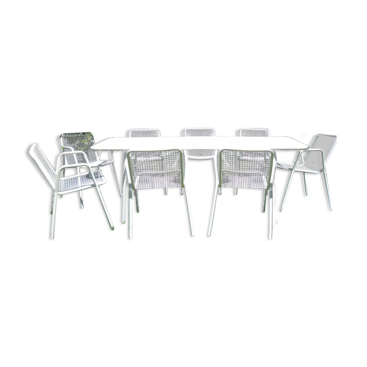 Table and armchair model Rio de Emu