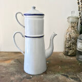Enamelled coffee maker