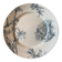 Plate on pedestal Creil and Montereau model Cherry Tree