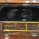 Curved secretary in Louis XV style