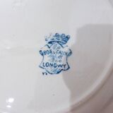 4 vintage dessert plates of Longwy