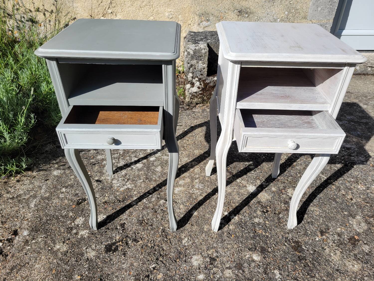 Pair of Louis XV bedside tables