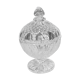 Ancien drageoir bonbonnière en cristal taillé