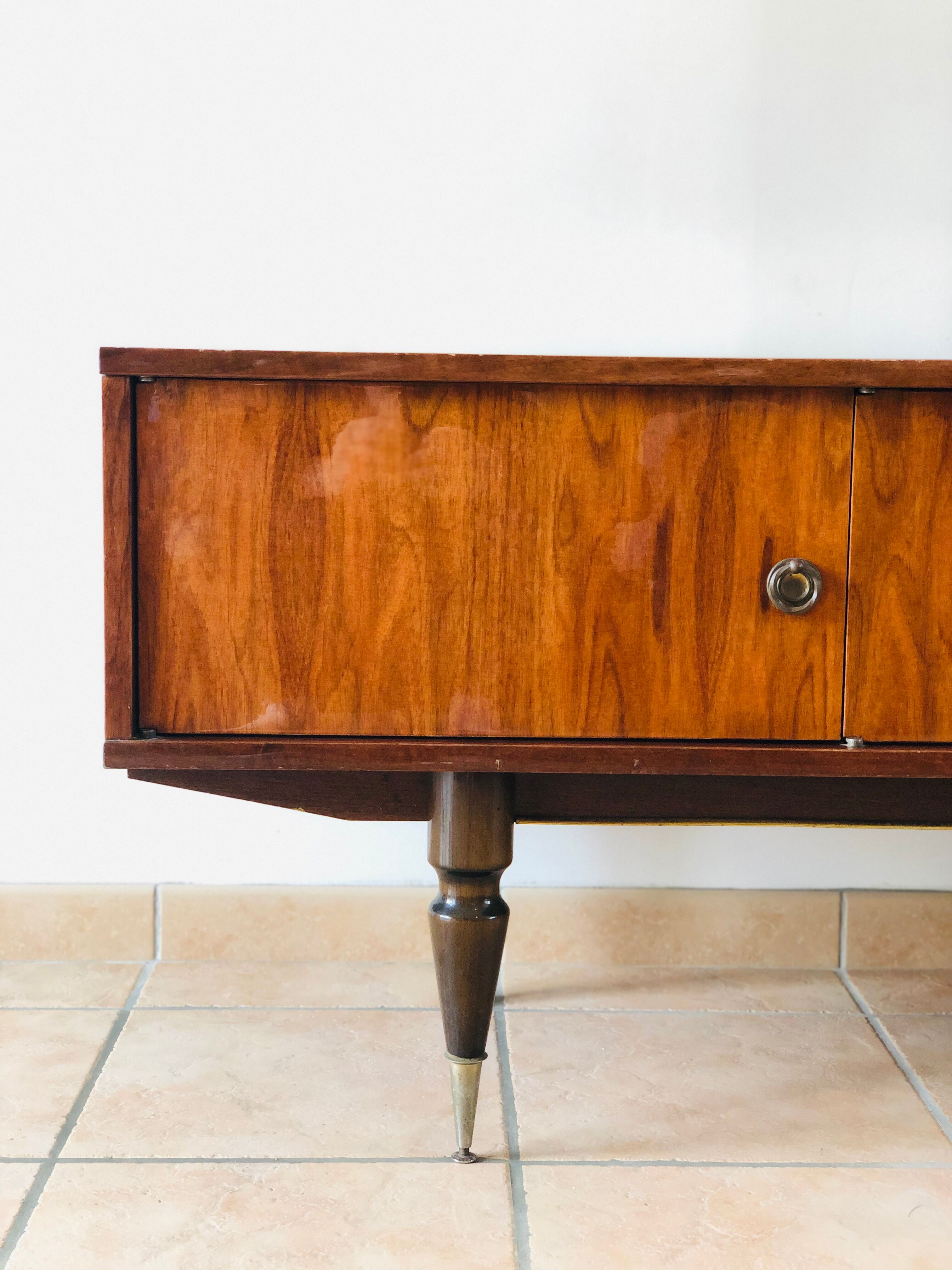 Vintage rosewood low sideboard 1969