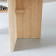 Table basse en travertin vintage
