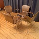 Set of four chairs, Italy, 1960s