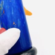Vase Sculpture Otmar Alt Rosenthal Studio Line Glass Cobalt Signed 16cm