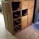 Former furniture of notary in oak 12 drawers 1930