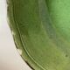 Plate Dieulefit in glazed stoneware with flutes Etienne Noel 1950