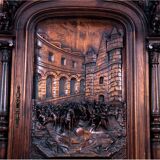 Unique sideboard, France, circa 1850.