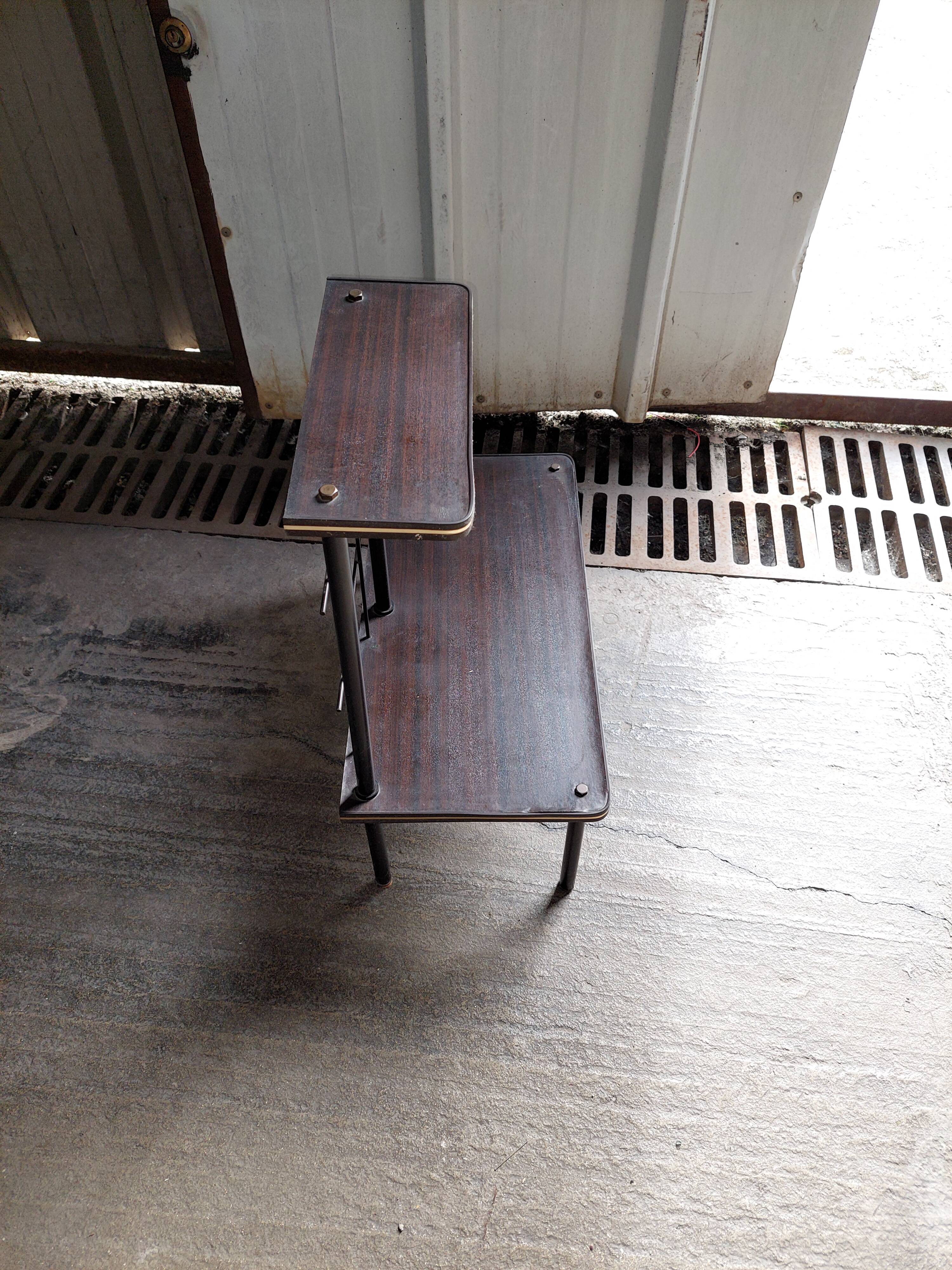Cabinet shelves compartments 1970