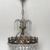 Crystal tassel chandelier