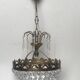 Lustre pampilles en cristal