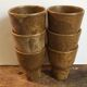 6 mugs in stoneware