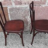 "Fischel" bistro chairs (pair)