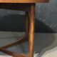 Mid-century round teak collection Starburst coffee table by Tom Robertson for McIntosh
