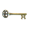 Brass wrench hiding a corkscrew