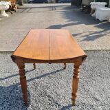 Table 4 legs in oak with 2 extensions