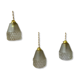 Trio of vintage suspensions