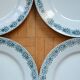 Lot de 8 assiettes Saint Amand, collection Iberia