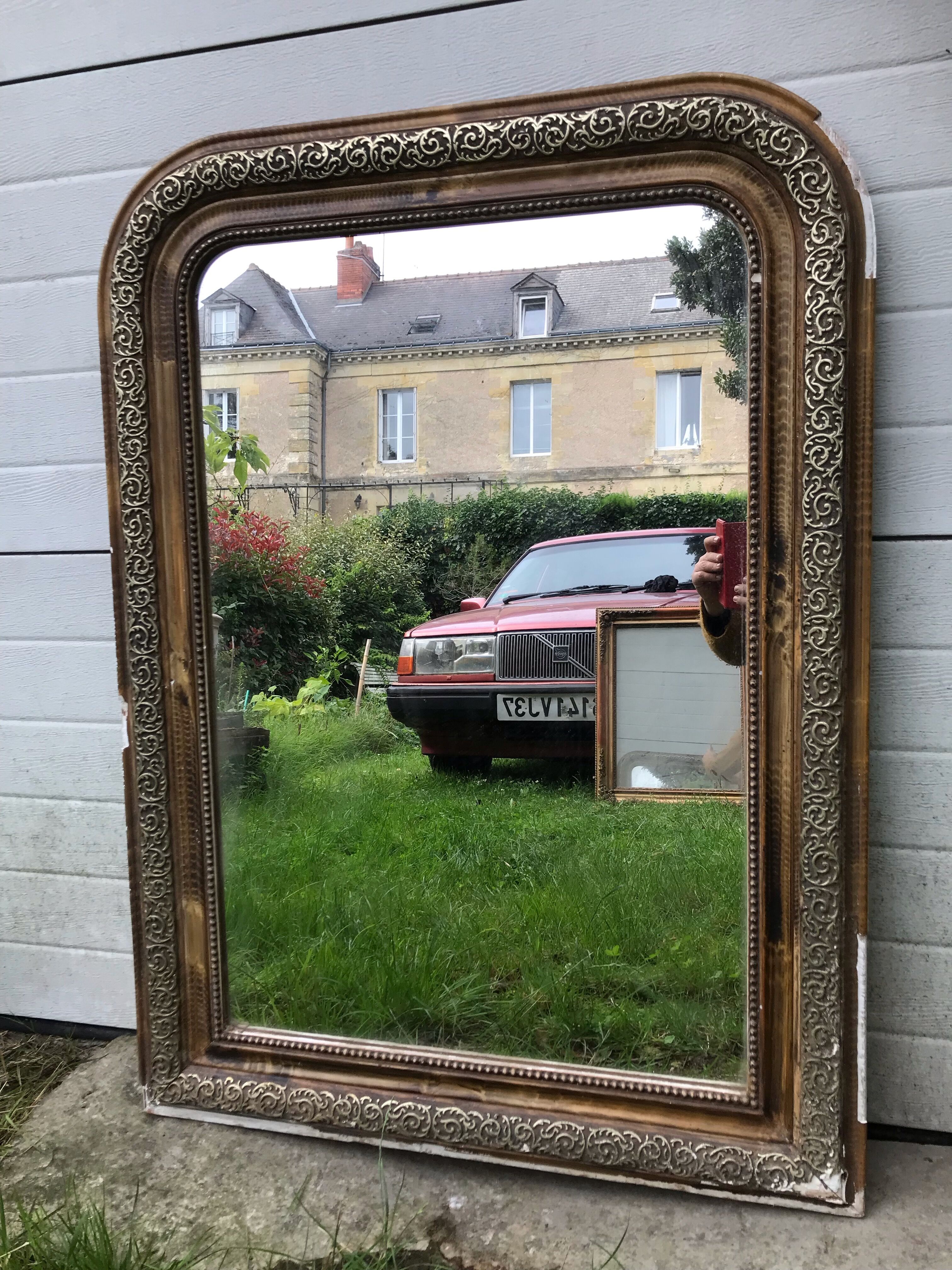 Mirror Louis-Philippe 105 x 75 cm