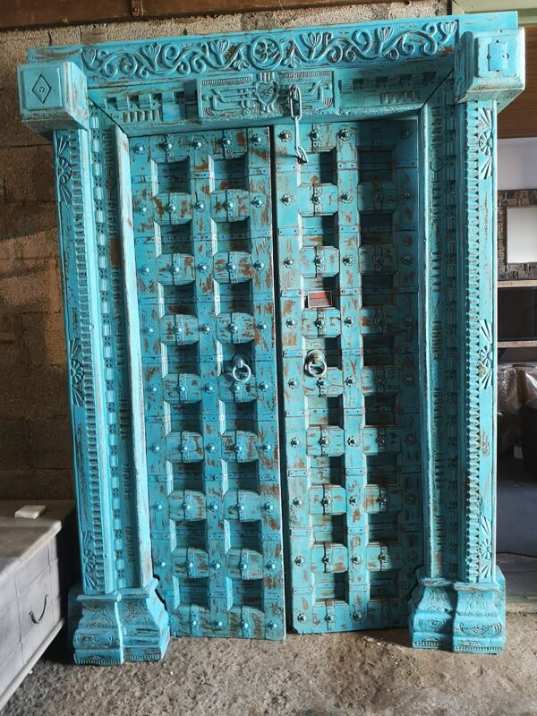 Porte indienne XIX éme siecle