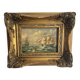 Peinture marine encadrée