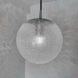 Bubble glass pendant light from the 70s