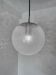 Bubble glass pendant from the 1970s.