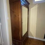 Wardrobe with mirror