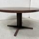 Scandinavian dining table in rosewood veneer "by John MORTENSEN"