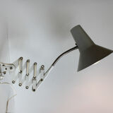 Industrial scissor lamp, 50's.