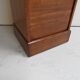 Vintage filing cabinet with roller shutter