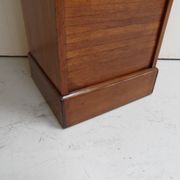 Vintage filing cabinet with roller shutter