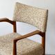 Teak and wool chair, Denmark, 1960s/1970s, vintage, mid-20th century