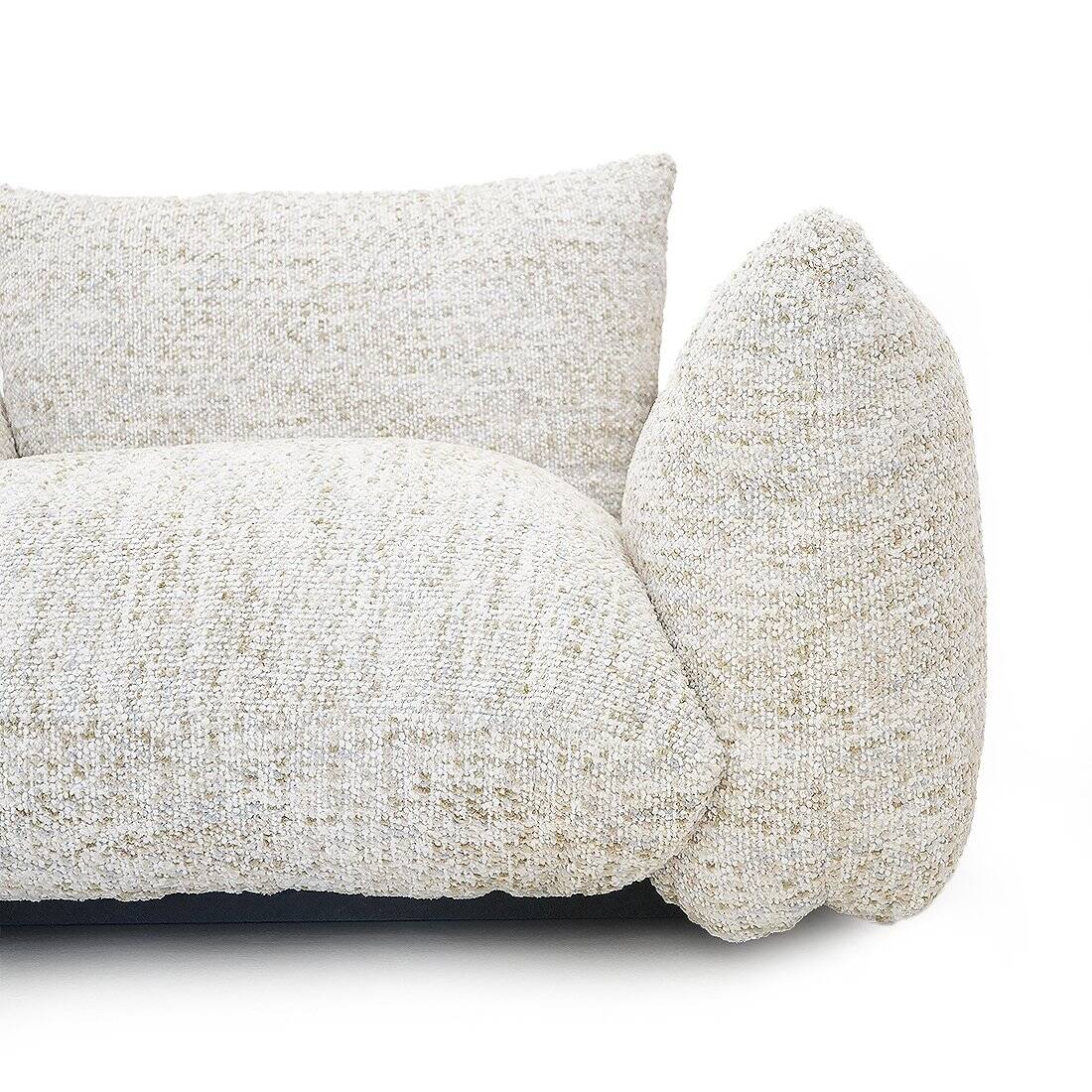 Marenco armchair set with ottoman by Mario Marenco for Arflex, 1970s