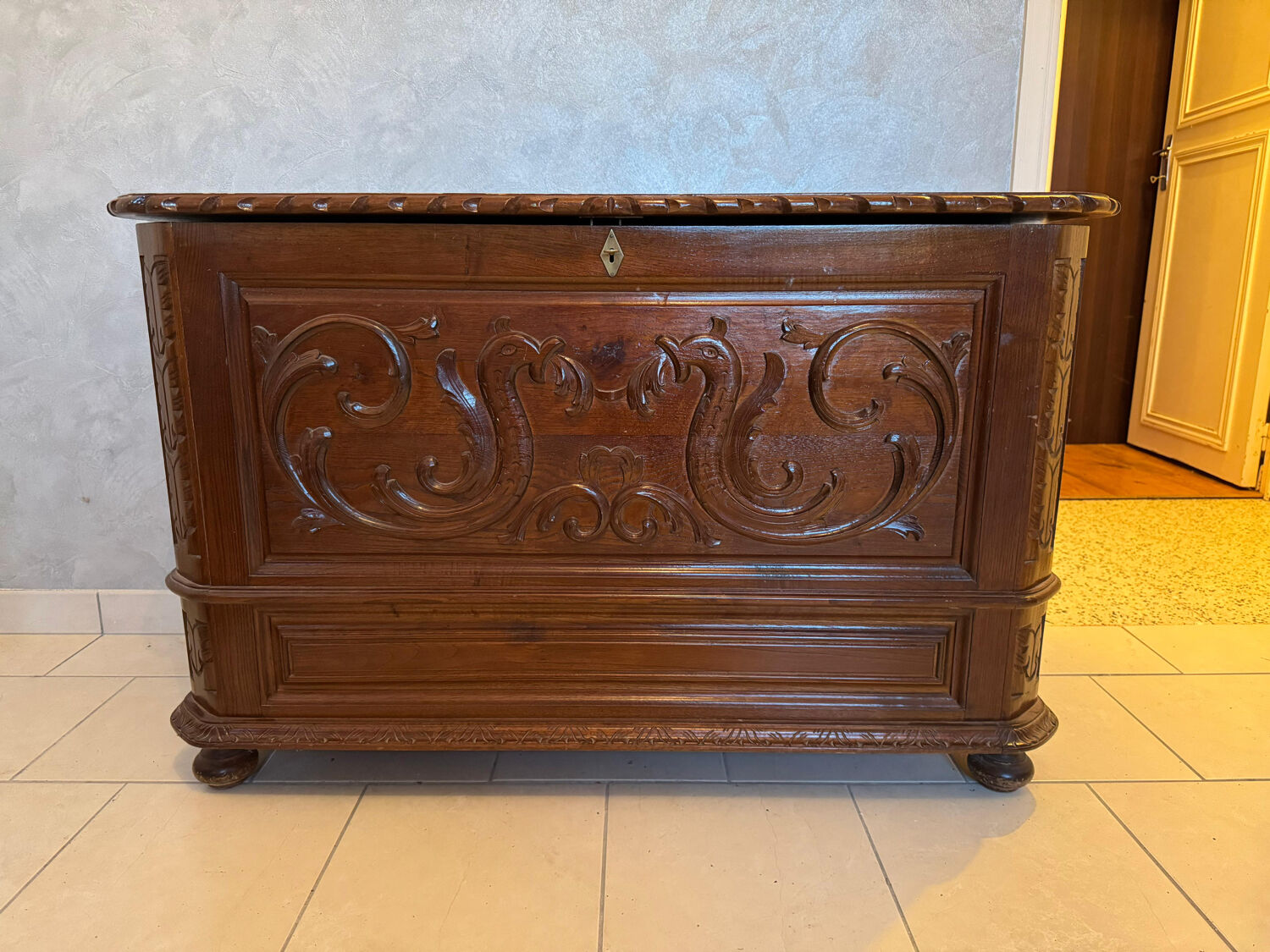 Portuguese carved chests