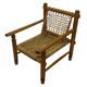 Vintage Lounge chair in style of Audoux  France 50's Design
