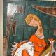 Large ceramic wall panel from the 1960s.
