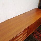 Scandinavian vintage teak sideboard, 60s