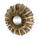 Vintage 1960s golden sun mirror