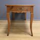 Farmhouse table in blond cherry, Louis XV style – 2nd part of the 19th century