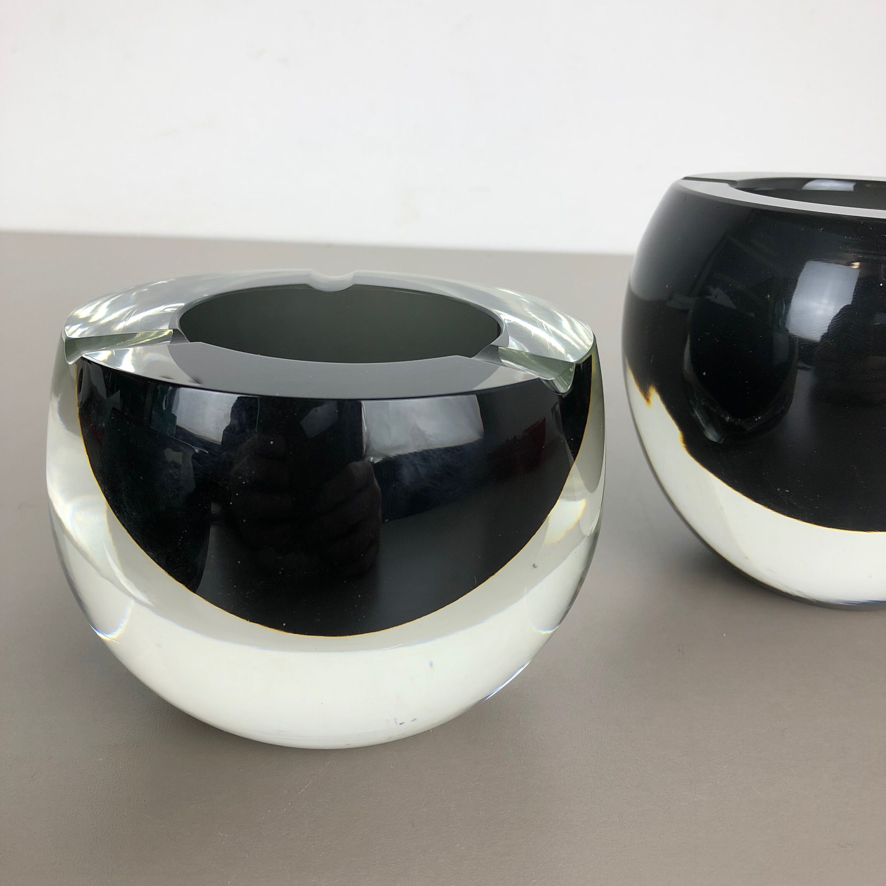 Murano glass ashtrays by Antonio da Ros, Cenedese, 1960s