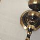 Two wall sconces Gold and Black – Globes-H30 cm-Socket-E27