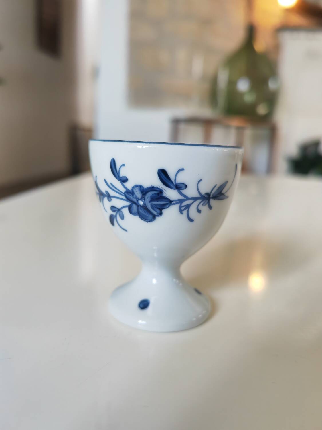 Chantilly porcelain egg cup