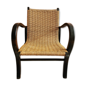 Fauteuil Bauhaus d'Erich Dieckmann, années 1930