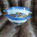 2 Breton earthenware bowls