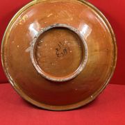 Large and beautiful antique deep dish from the Maghreb, signature to be identified: SAFI? 37 cm