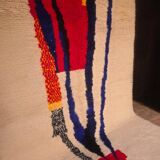 Azilal Wool Rug, White, 250 x 155 cm